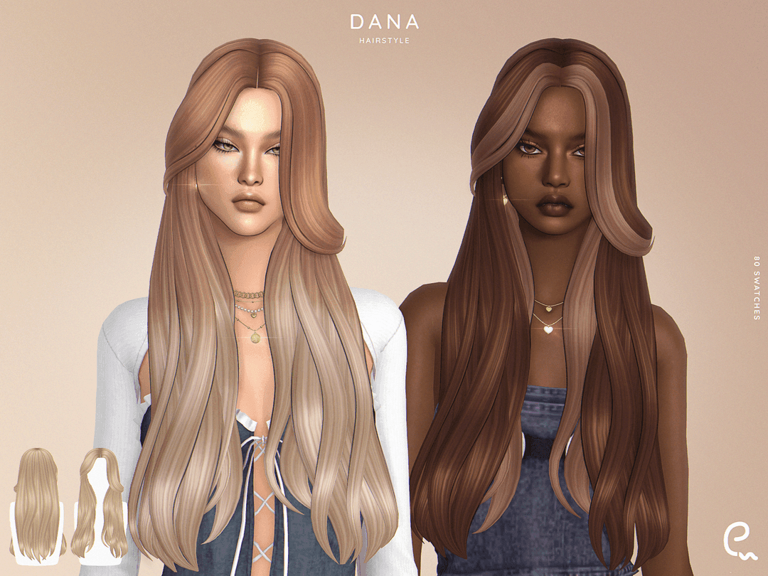 Скриншот мода Прическа Dana Hairstyle